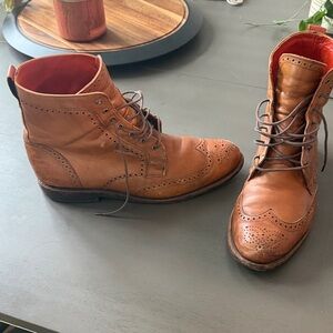 MEN’s Allen Edmonds Dalton Boots- Brown